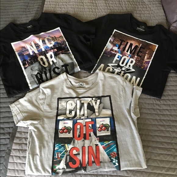 Express men's tshirts