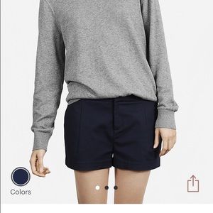 Everlane pleated short