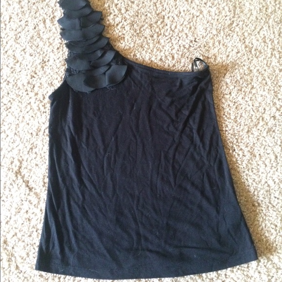 One shoulder blouse