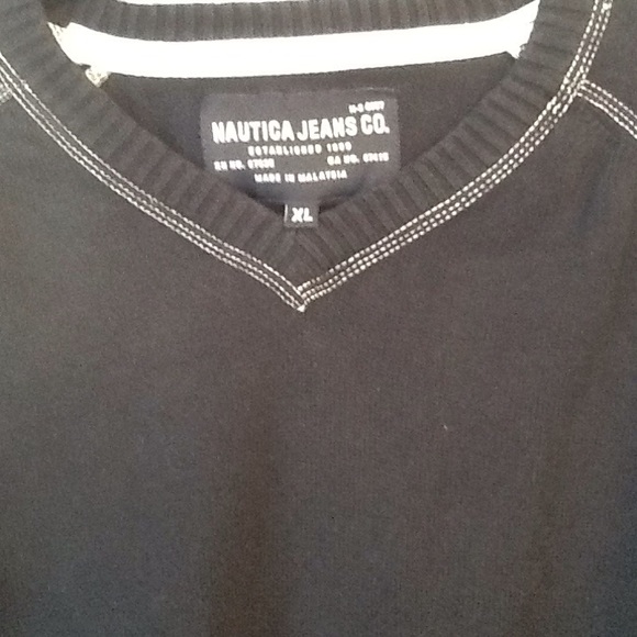 Men's Nautica Jeans Co. V Neck sweater size XL - Picture 1 of 4
