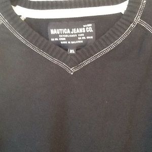 Men's Nautica Jeans Co. V Neck sweater size XL