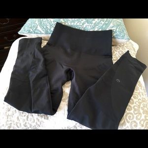 Lululemon Cropped Yoga Pants Size 2