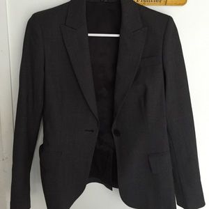 Grey theory suit jacket