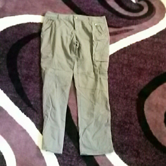 Sonoma size 12 grey slim straight khakis