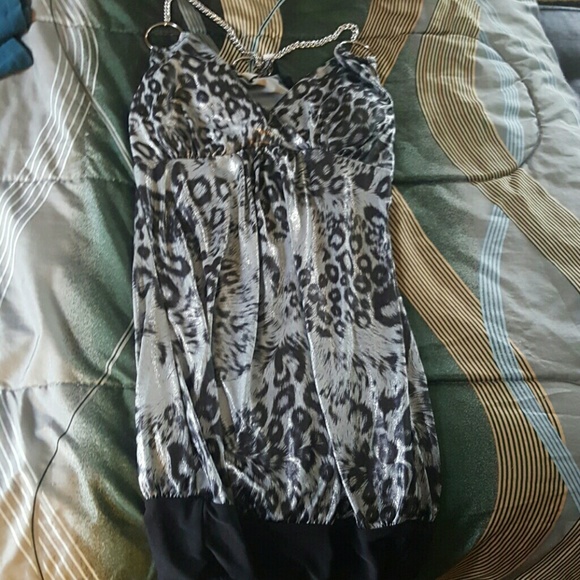 Zebra print club shirt