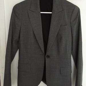 Gray theory suit jacket
