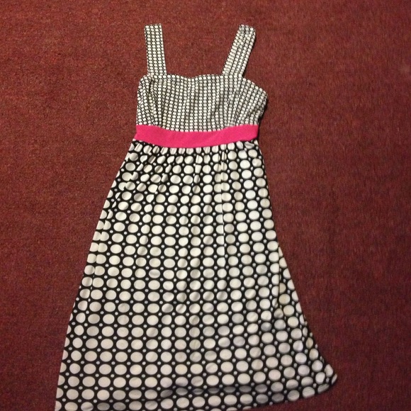 My Michelle black and white dress