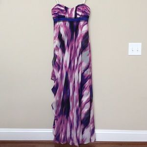 BCBG MaxAzaria Multi-color Formal Maxidress