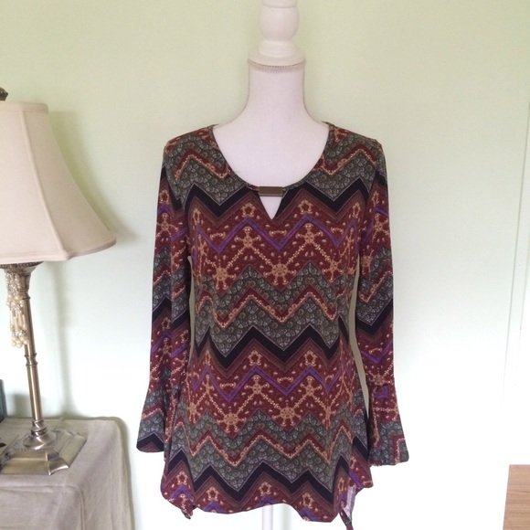 Robert Louis colorful blouse