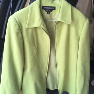 Braebrook lime green jacket