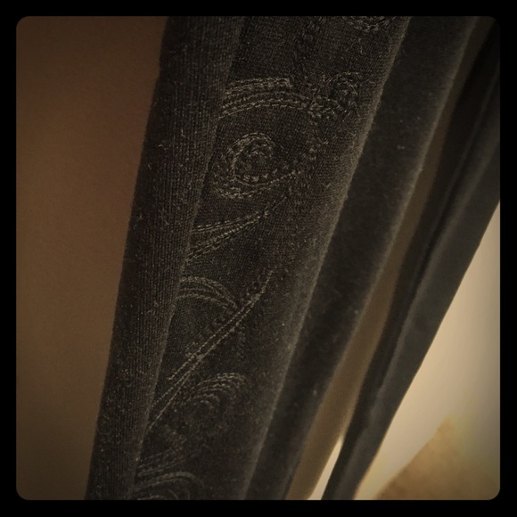 Black spandex pants