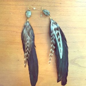 Feather Earrings