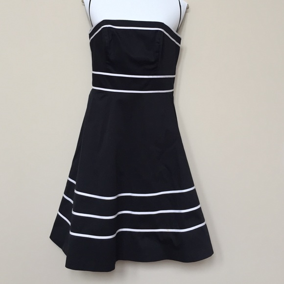 WHBM Black and White Cocktail Dress