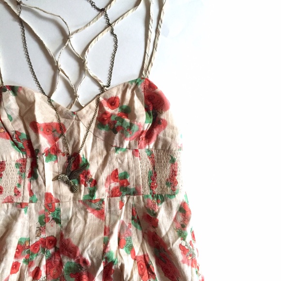 Free People Dresses & Skirts - FLASH SALE! Free People Floral Dragons Dress