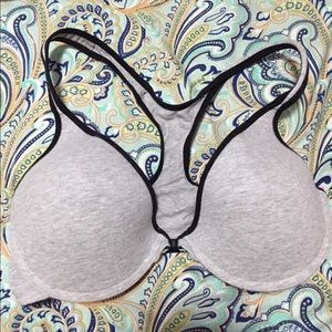 Gray Sports Bra