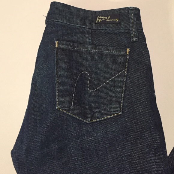 Citizens of Humanity Jeans, low waist, full leg