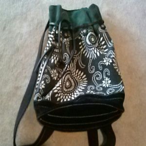 Drawstring Lucky Brand backpack