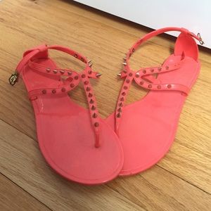 Steve Madden Jelybely Coral Sandals