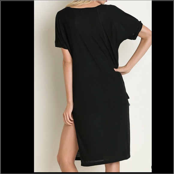 Black Casual  Dress - Picture 2 of 2