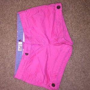 Pink shorts