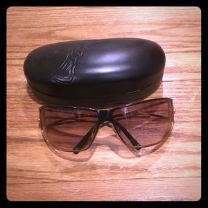 Versace sunglasses with case