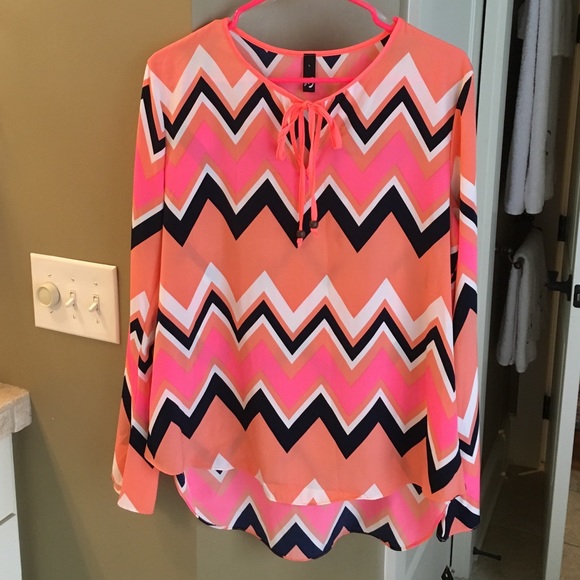 Chevron blouse