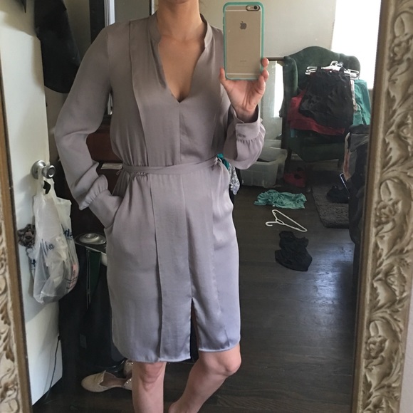 Bcbg maxazria size small grey dress