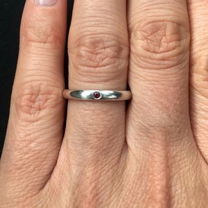 Authentic Tiffany ELSA PERETTI STACKING RING