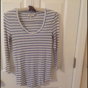 Madewell striped top size small