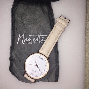 Nanette Lepore Classic Rose Gold Watch