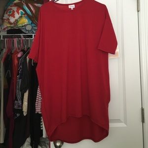 NWT LuLaRoe red Irma
