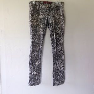 Cheetah print skinny jeans- juniors