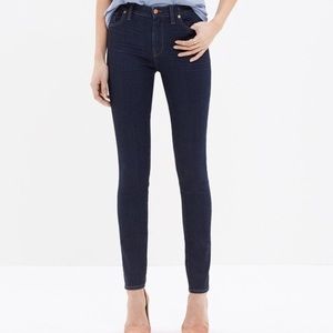 Madewell Davis wash high riser skinny 28R