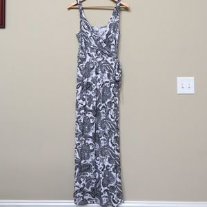 Old Navy Paisley Print Maxi Dress