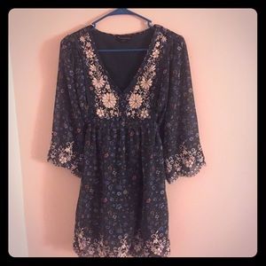 Green Bohemian Dress