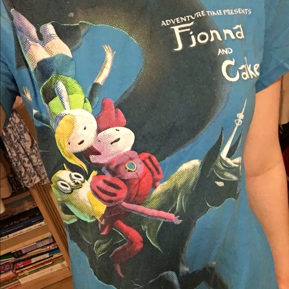Adventure Time Fionna and Cake T-Shirt 09