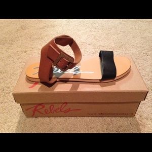 Rebel brand sandals