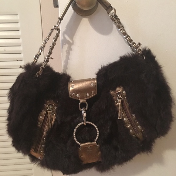 Fur bag not real fur