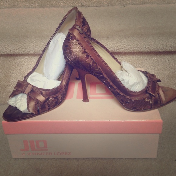 Brown JLO heels