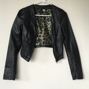 H&M Faux Leather Jacket