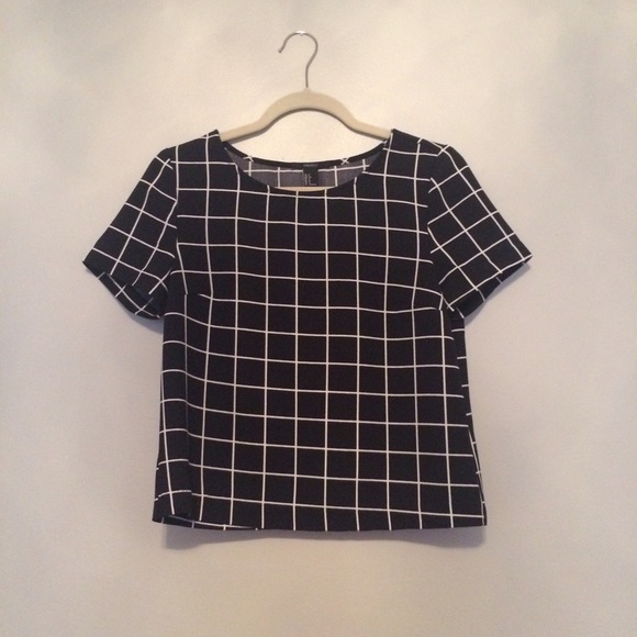 Forever 21 Grid Top