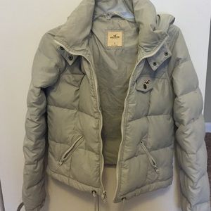 Grey Hollister winter coat