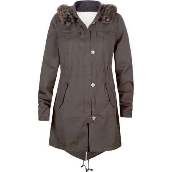 Volcom Parka with removable fleece lining
