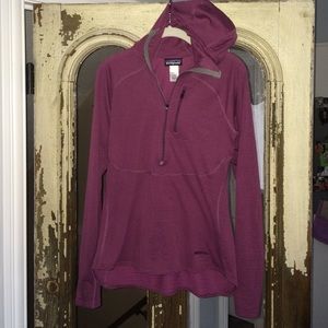Patagonia Long Sleeve Dri Fit Material Hoodie