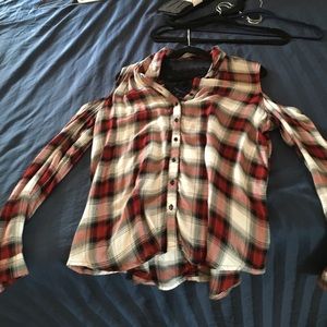 Flannel button down