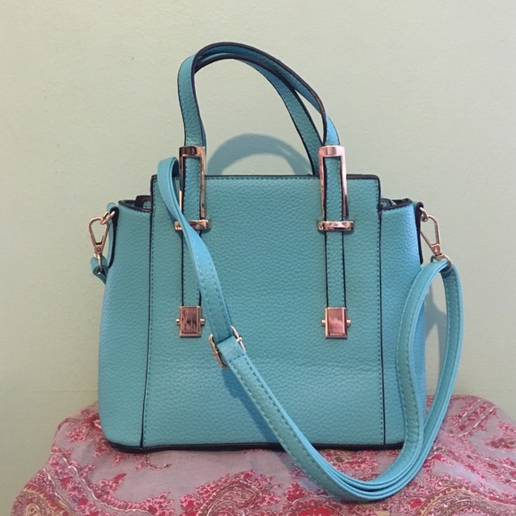 Teal handbag