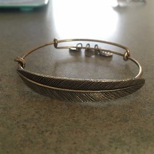 Gold Quill Feather Wrap Alex & Ani