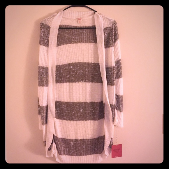 Striped Cardigan with tags