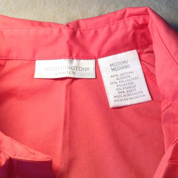 Worthington Stretch Blouse - Picture 2 of 4