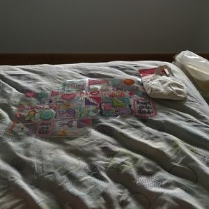 American Girl iron on tote bag kit